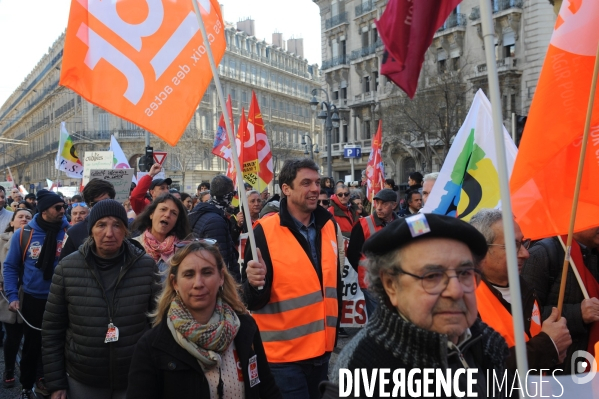 Manif Marseille du 11 02 2023