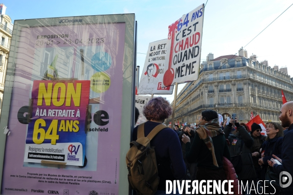 Manif Marseille du 11 02 2023