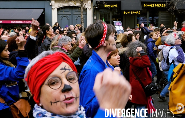 Quatrieme journée de mobilisation contre la réforme des retraites