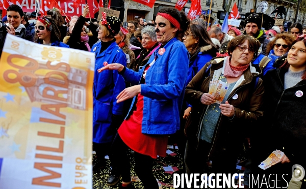 Quatrieme journée de mobilisation contre la réforme des retraites