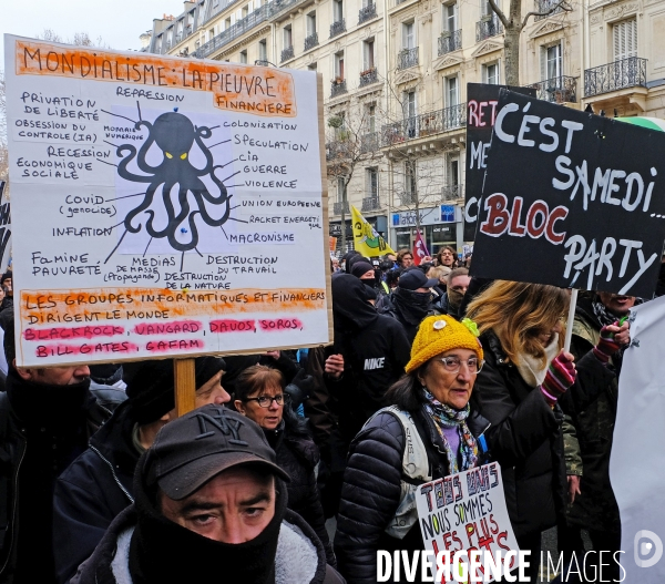 Quatrieme journée de mobilisation contre la réforme des retraites