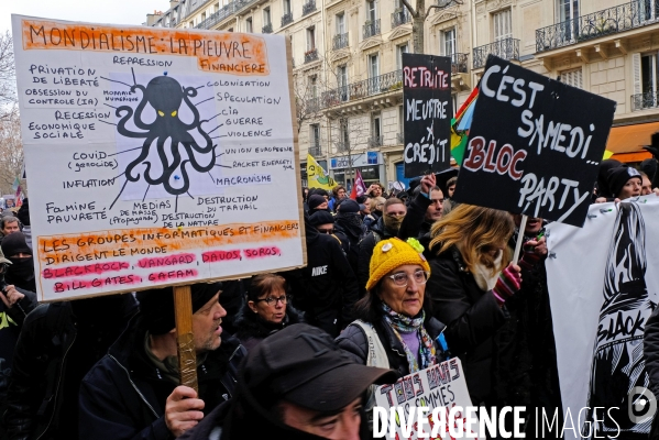 Quatrieme journée de mobilisation contre la réforme des retraites