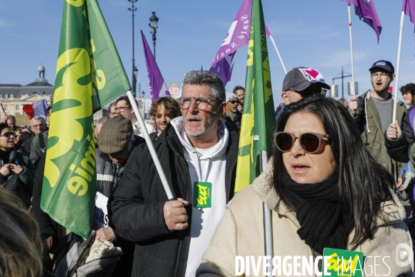 BORDEAUX, 4 ème manifestation contre la Réforme des Retraites