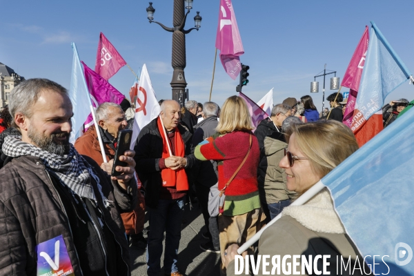 BORDEAUX, 4 ème manifestation contre la Réforme des Retraites