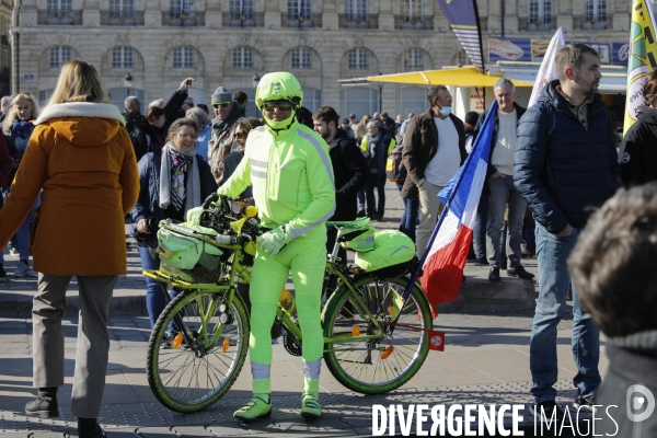 BORDEAUX, 4 ème manifestation contre la Réforme des Retraites