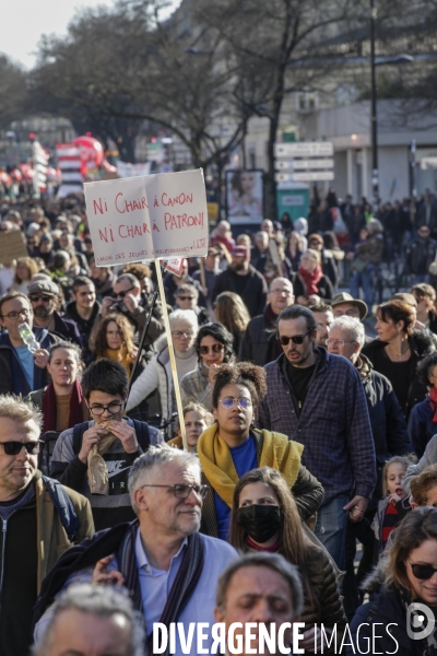 BORDEAUX, 4 ème manifestation contre la Réforme des Retraites