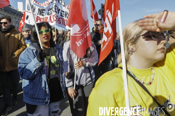 BORDEAUX, 4 ème manifestation contre la Réforme des Retraites