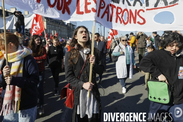 BORDEAUX, 4 ème manifestation contre la Réforme des Retraites