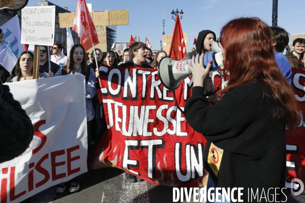 BORDEAUX, 4 ème manifestation contre la Réforme des Retraites