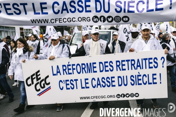 Manifestation contre la réforme des retraites 11022023