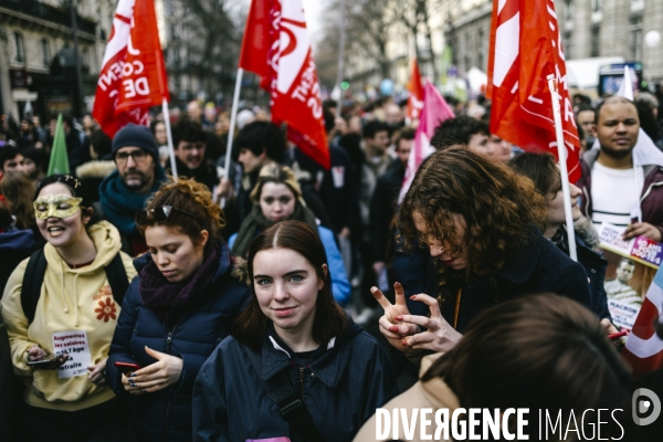 Manifestation contre la réforme des retraites 11022023