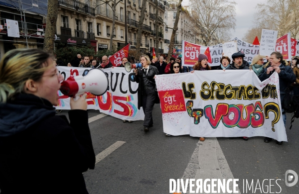 Manifestation contre la reforme des retraites