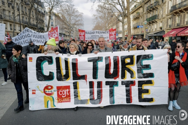 Manifestation contre la reforme des retraites