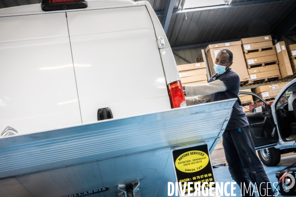 Apprentissage en carrosserie industrielle chez les compagnons du devoir et du tour de france