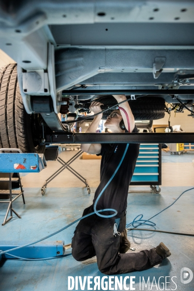 Apprentissage en carrosserie industrielle chez les compagnons du devoir et du tour de france