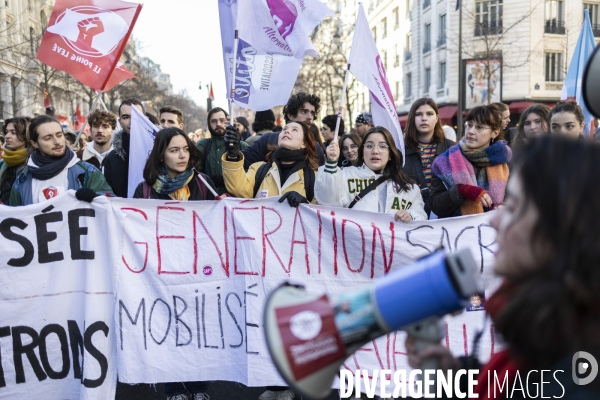 Manifestation contre la réforme des retraites 07022023