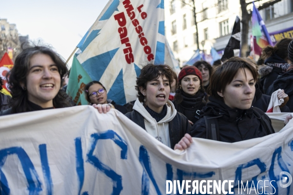 Manifestation contre la réforme des retraites 07022023