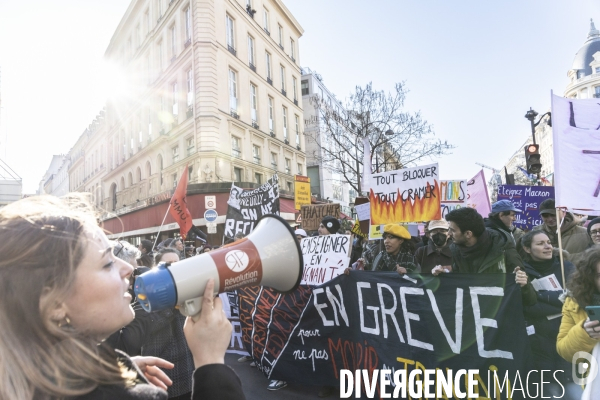 Manifestation contre la réforme des retraites 07022023