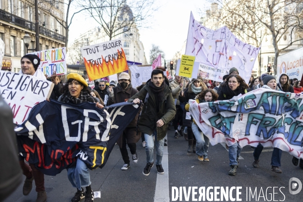 Manifestation contre la réforme des retraites 07022023