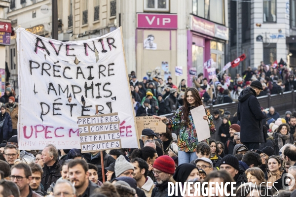 Manifestation contre la réforme des retraites 07022023