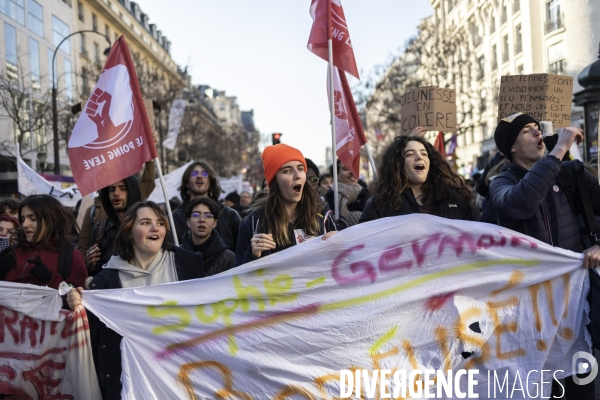 Manifestation contre la réforme des retraites 07022023