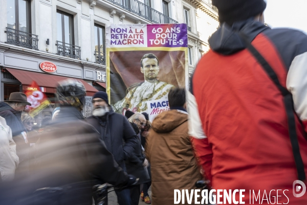 Manifestation contre la réforme des retraites 07022023