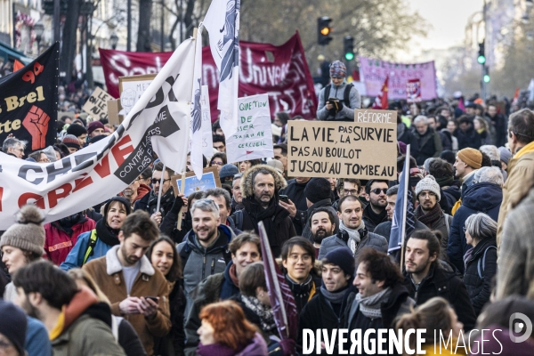 Manifestation contre la réforme des retraites 07022023