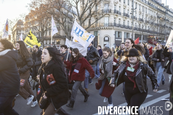 Manifestation contre la réforme des retraites 07022023