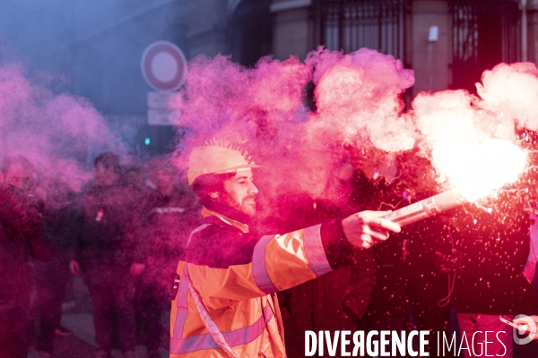 Manifestation contre la réforme des retraites 07022023