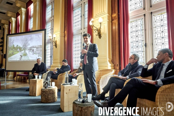 Conference presse Vélo et JO2024 Mairie de Paris et Seine Saint Denis