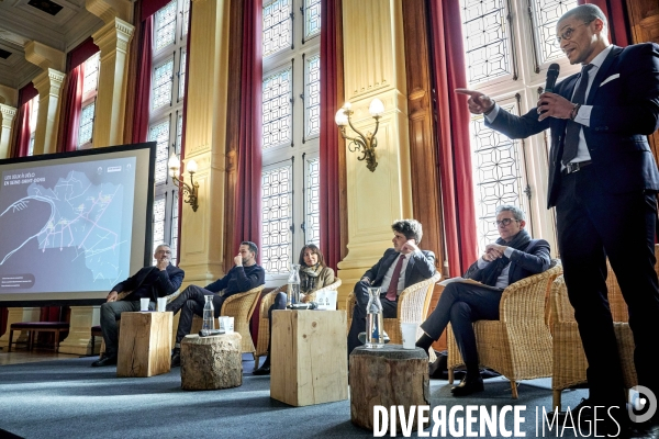 Conference presse Vélo et JO2024 Mairie de Paris et Seine Saint Denis
