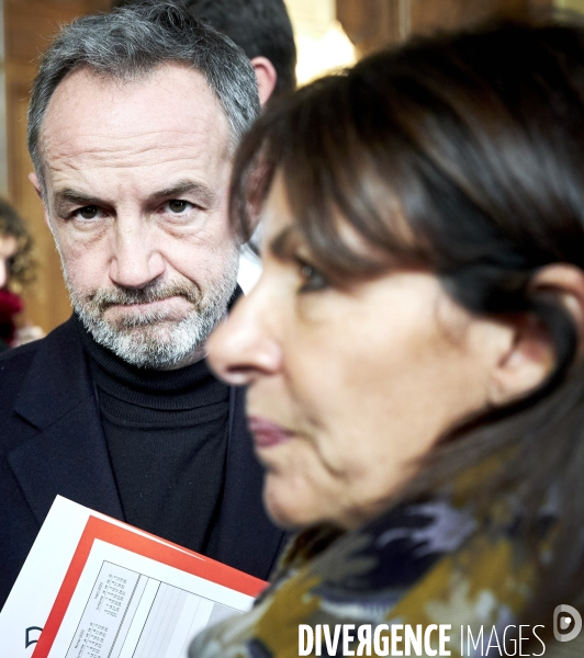 Conference presse Vélo et JO2024 Mairie de Paris et Seine Saint Denis