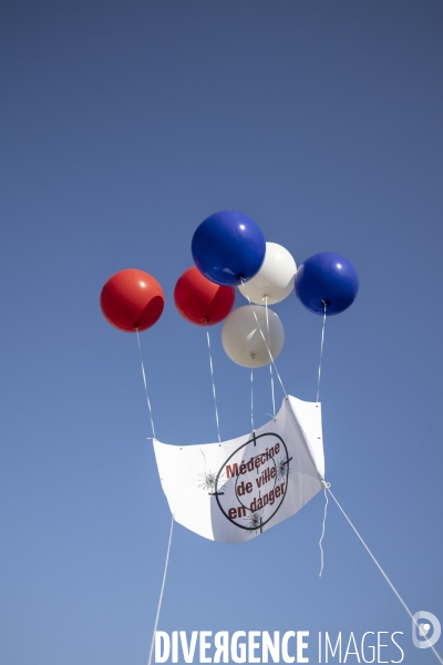 Manifestation des médecins libéraux contre l IPA