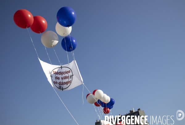 Manifestation des médecins libéraux contre l IPA