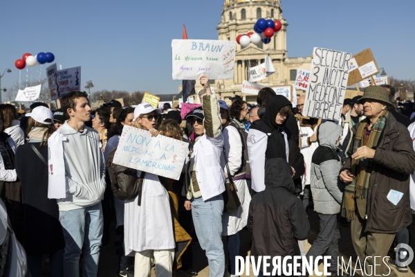 Manifestation des médecins libéraux contre l IPA