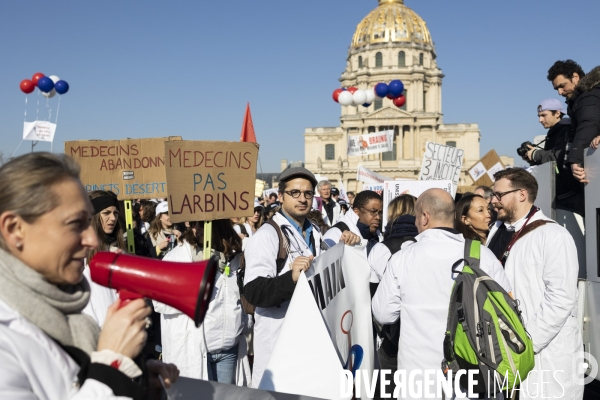 Manifestation des médecins libéraux contre l IPA