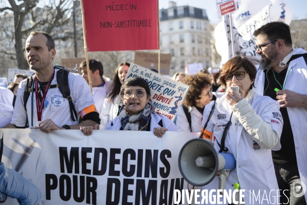 Manifestation des médecins libéraux contre l IPA