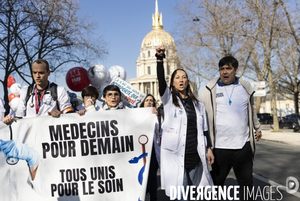 Manifestation des médecins libéraux contre l IPA