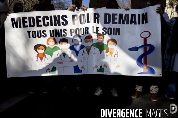 Manifestation des médecins libéraux contre l IPA
