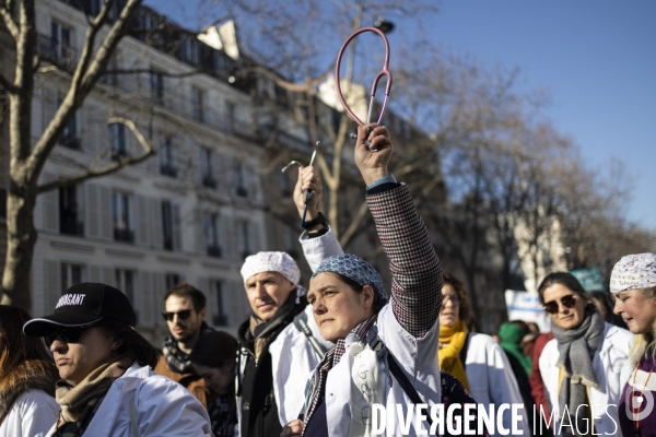 Manifestation des médecins libéraux contre l IPA
