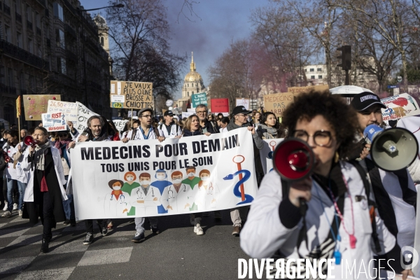 Manifestation des médecins libéraux contre l IPA