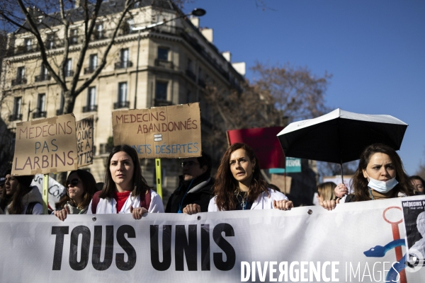 Manifestation des médecins libéraux contre l IPA