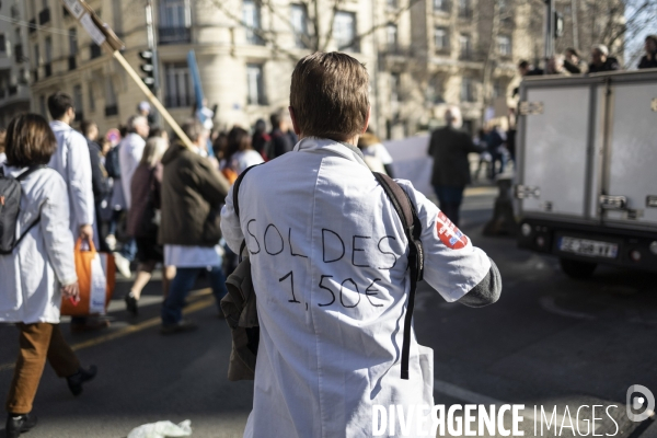 Manifestation des médecins libéraux contre l IPA