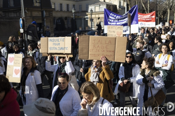 Manifestation des médecins libéraux contre l IPA