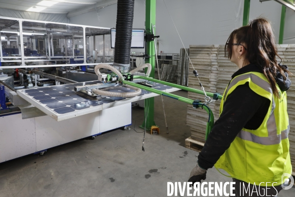 ENVIE 2E est une usine de recyclage de panneaux solaires photovoltaïques