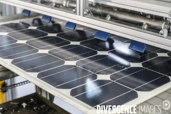 ENVIE 2E est une usine de recyclage de panneaux solaires photovoltaïques