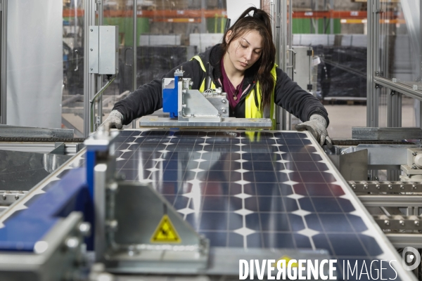 ENVIE 2E est une usine de recyclage de panneaux solaires photovoltaïques