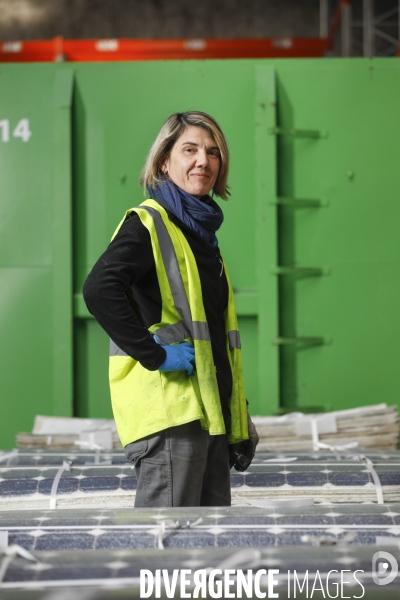 ENVIE 2E est une usine de recyclage de panneaux solaires photovoltaïques