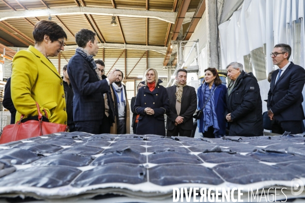 ENVIE 2E est une usine de recyclage de panneaux solaires photovoltaïques