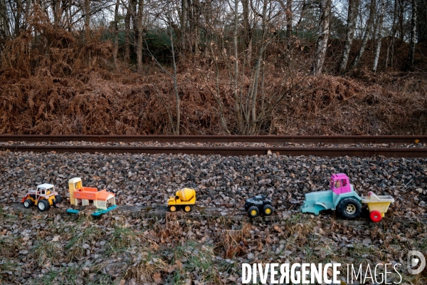 Train. La ligne abandonnée entre Ussel Clermont.